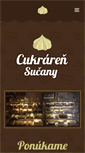 Mobile Screenshot of cukraren-sucany.sk